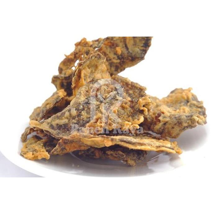 Keripik Paru Sapi Goreng Crispy PR 100gr Camilan Kripik Cemilan