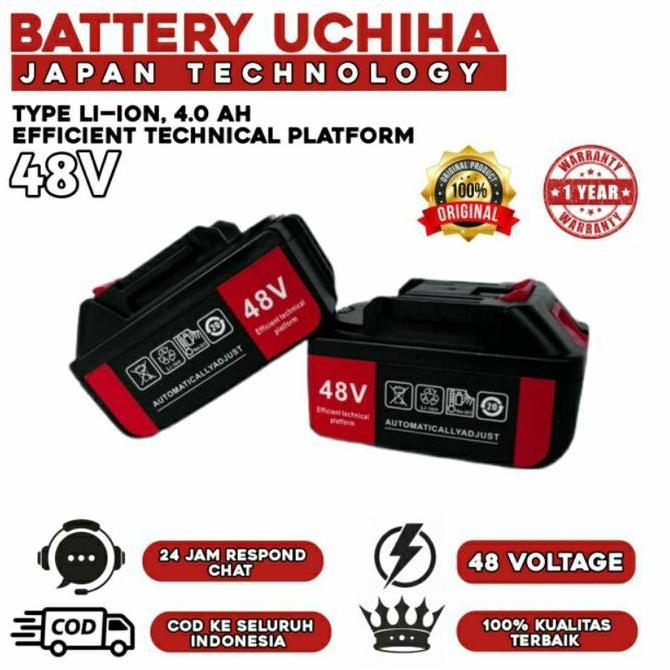baterai bor cordless potong rumput dll uchiha hyuga 42v 36v 15v 13v 12v - 25v uchiha