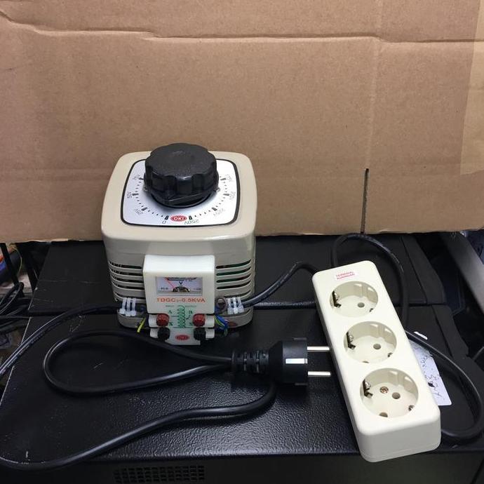 Oki Ac voltage regulator TDGC2 500 + kabel ( Paket tinggal Pakai ) Termurah