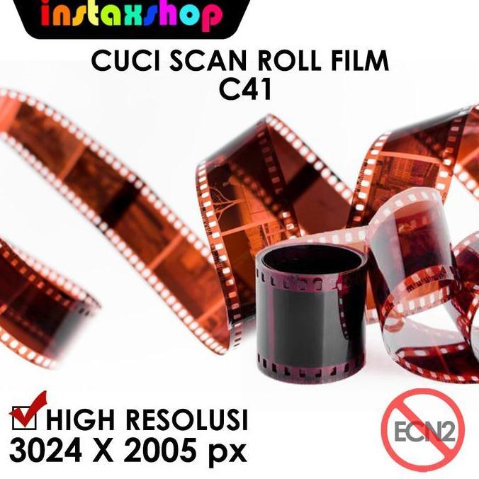 Cuci Scan Roll Film Roll film 35mm Color