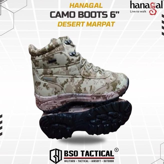 Sepatu Outdoor Hanagal Hunting Boots 6 Desert Marpat Waterproof Ori Shoes Tactical