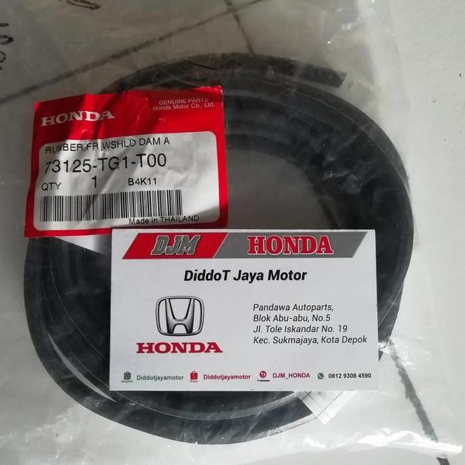 Karet List Kaca Kaca Depan Honda Brio Mobilio