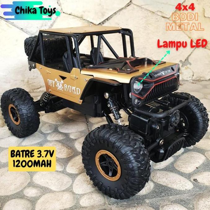 Mainan RC Mobil Remot JEEP WRANGLER Skala 1:14 Remote Control