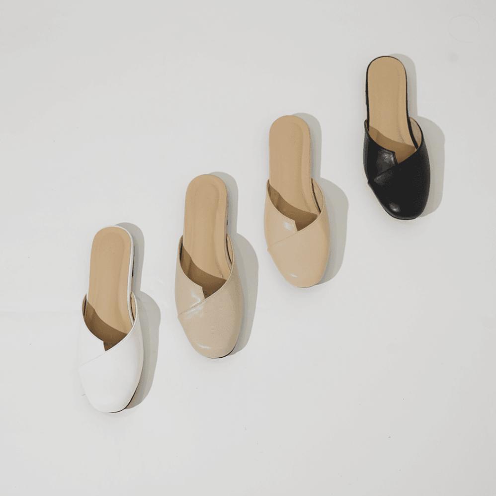 Terlaris Slip On Mules Wanita Flat Shoes Vexia Big Size 35-45