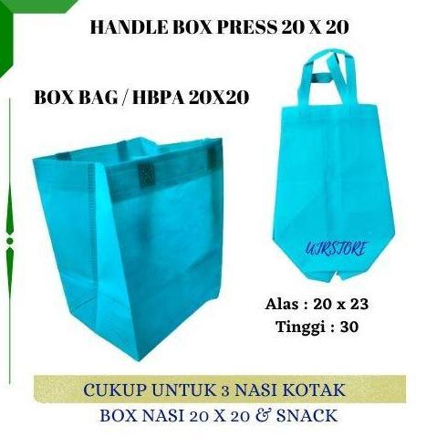 handle box press / box bag 20x20 kotak nasi