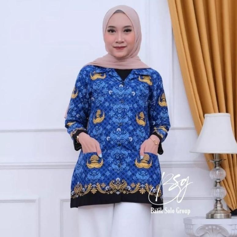 Murah Batik Korpri Wanita Terbaru Lapis Furing Dan Non Furing / Baju Korpri Wanita / Batik Korpri Wa
