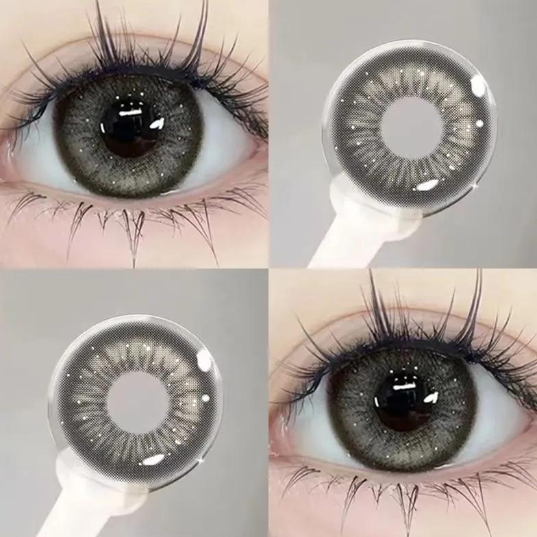 BEST SELLER SEPASANG LENSA KONTAK BERWARNADIAMETER 14-14,5 MM SOFTLENS LIVINGSOFTLENS BIRU SOFLENS S