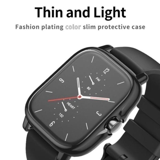 SIKAI Rubber Case Soft Bumper Cover Screen for Amazfit GTS 2 2e GTS2