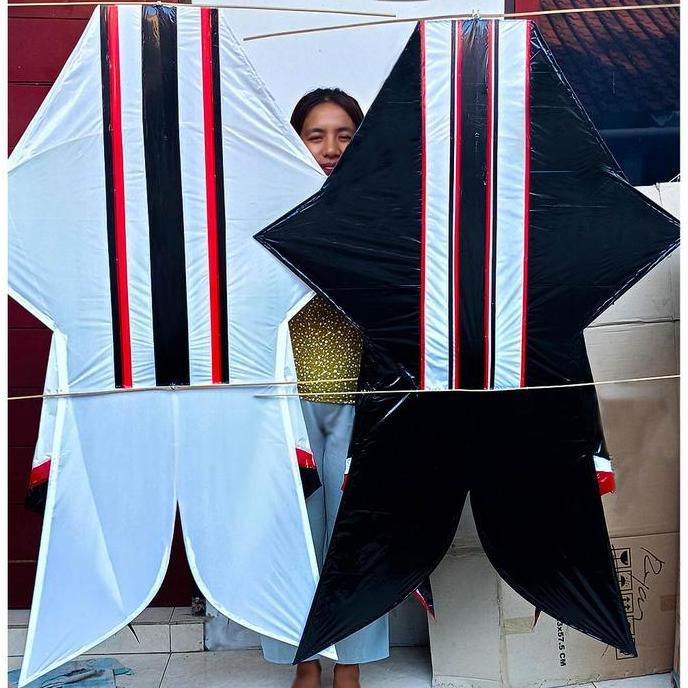 Layangan Bebean Lipat Knockdown Bongkar Pasang