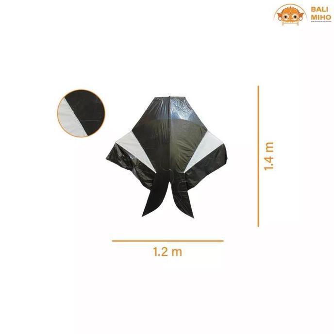 Layangan Cotek Belolong Knockdown 1.2 meter - Layangan Ikan Knockdown - Layangan Bali - Layangqn Beb