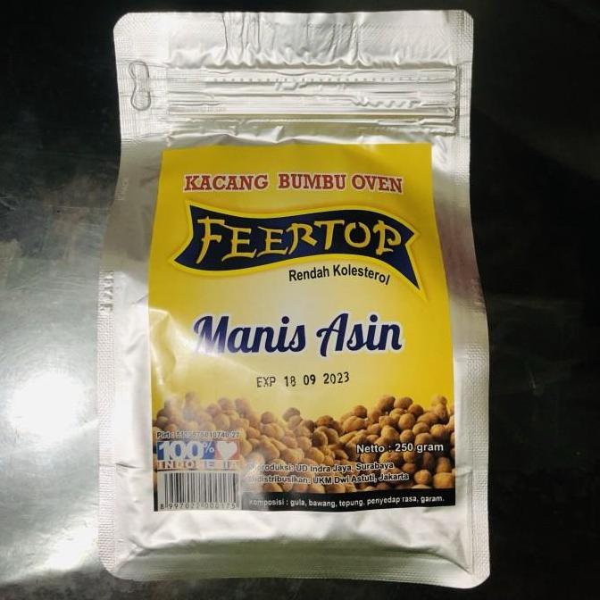 Kacang Bumbu Oven ' Feertop ' (Camilan Kacang Enak)