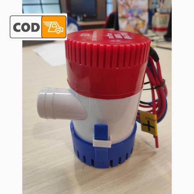 Pompa Air Submersible Under Water 1100GPH Bilge Pump DC 12V Tekanan Tinggi Tenaga Aki Accu atau Adap