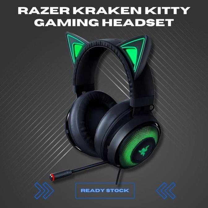 Razer Kraken Kitty Edition Gaming Headset Black / Headset Gaming