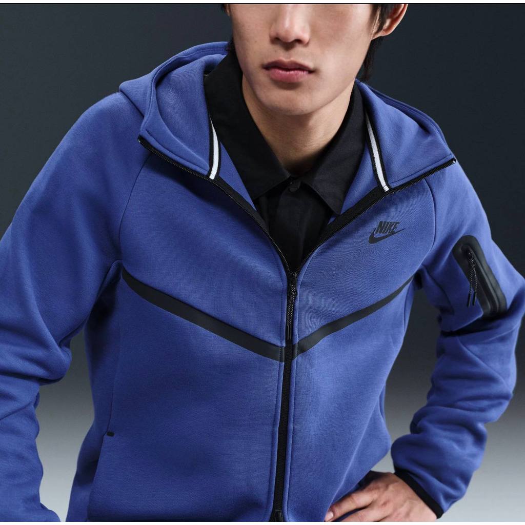 NIKE Men Sportswear Tech Fleeze Windrunner Hoodie Pria [HV0950-539]