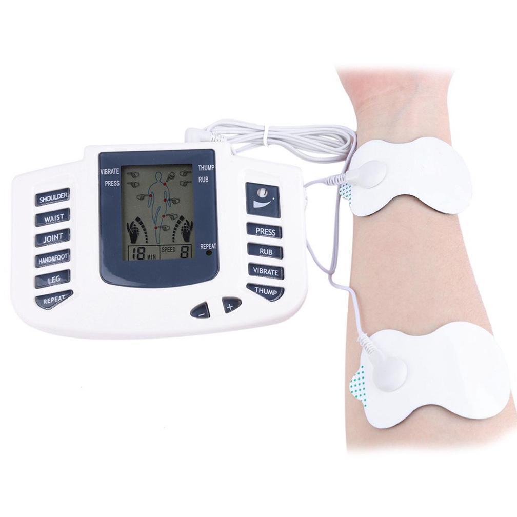 Alat Pijat Terapi Kesehatan Akupuntur 2 Pad Listrik Elektrik Elektronik Portable Multifungsi Alat te