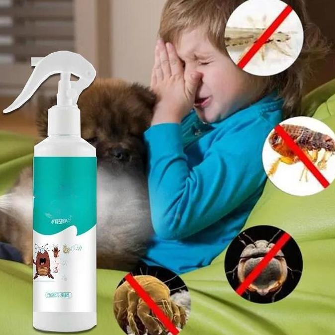 FREYAUR 500ml Pembasmi Kutu Kasur Anti Kutu&Serangga / Pembasmi Tungau Anti Kutu Kasur Anti Bacteria