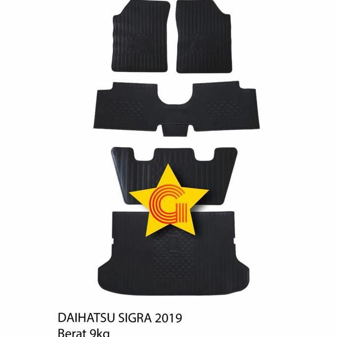 Promo Karpet Karet Mobil Daihatsu Sigra 2019-2021 Premium