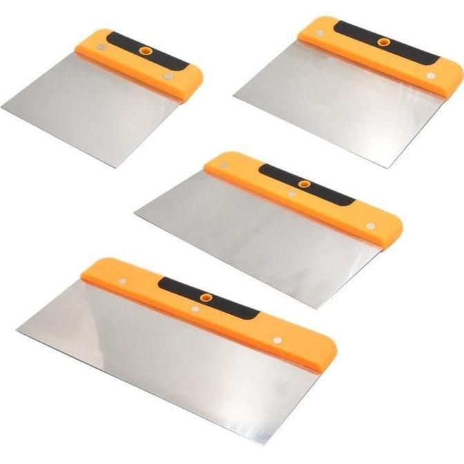 DISSORDE 25cm Sekrap Stainless / Kape Stainless / Skrap Dempul Stainless / Kape Dempul Stainless