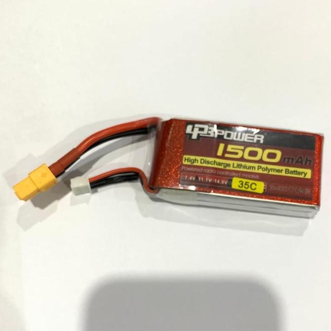 Battery Baterai Lipo Lpb 1500Mah 3S 35C For Rc