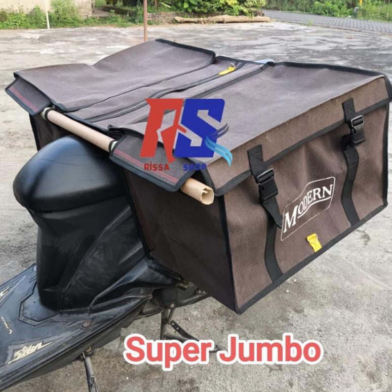 Tas Obrok Motor Kanvas Modern