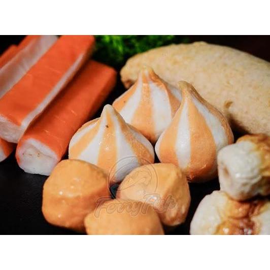 Enyama- Bakso Mix Seafood Frozen 1 Kg
