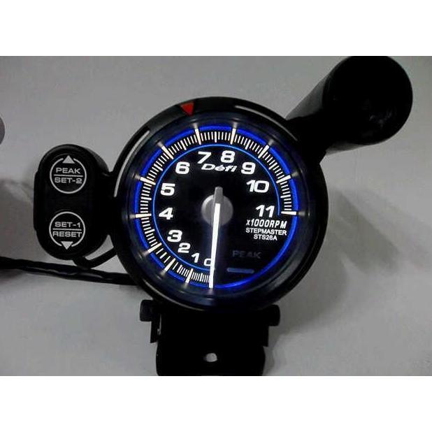Promo Tachometer Defi C2 + Shiftlight ( Blue - Pink )