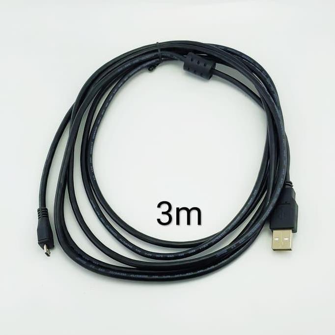 Akawaya- Howell Kabel Usb Micro 3M / Cable Usb To Micro 3 Meter