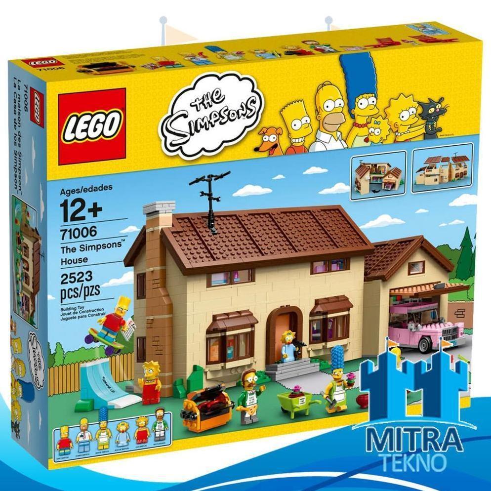 Lego Exclusive Set 71006 - The Simpsons House