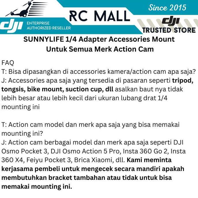 Twara- Tripod Mount Adapter Base Dji Osmo Action 6 Osmo Action 5 Pro Mounting Dji Action 4 Gopro Ins