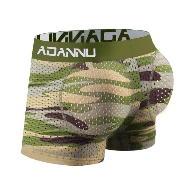 Veshje- Boxer Army Pria Busa Bokong Belakang