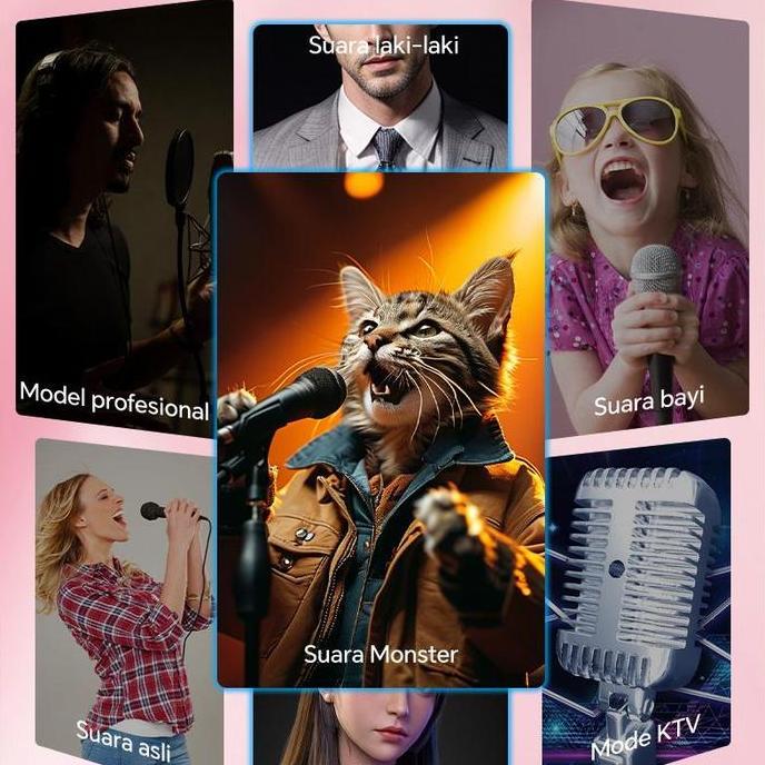 NEW 2025 SPEAKER BLUETOOTH SPEAKER MIKROFON KARAOKE BARU SPEAKER NIRKABEL SPEAKER ALL-IN-ONE MESIN K