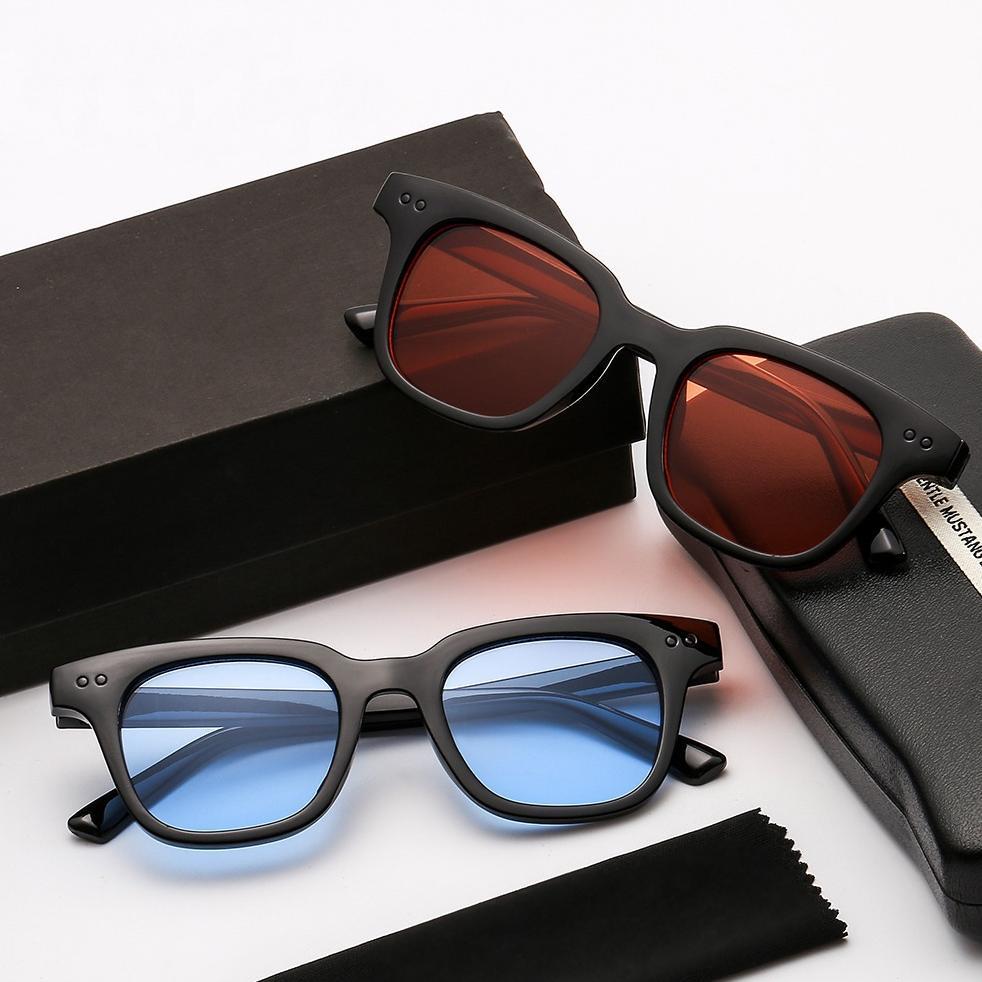 original cod - f5327 kacamata bingkai retro persegi fashion wanita & pria / kacamata dengan lensa wa