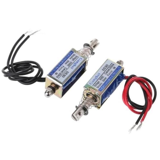 JF-0530B Push Pull Selenoid Electromagnetic Actuator mini 6V 12V 1A