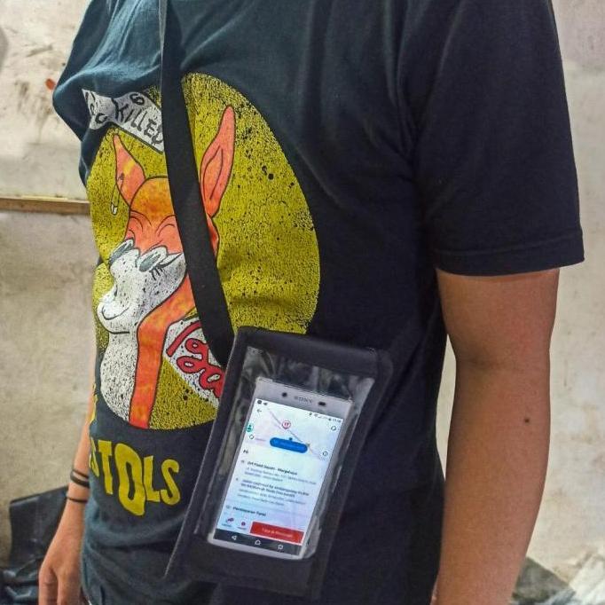 HOLDER HP MOTOR TAS MOTOR TAS OJOL TAS TAS WATERPROOF MULTI