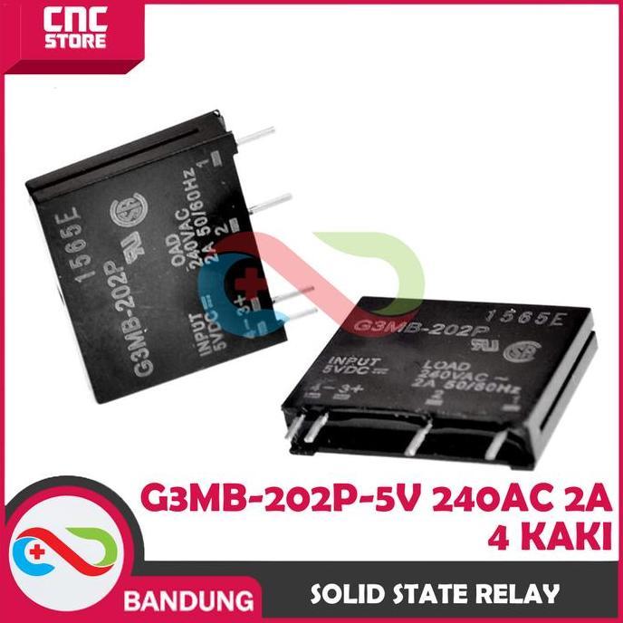 SOLID STATE RELAY G3MB-202P G3MB-202P-5V 240AC 2A 4 KAKI