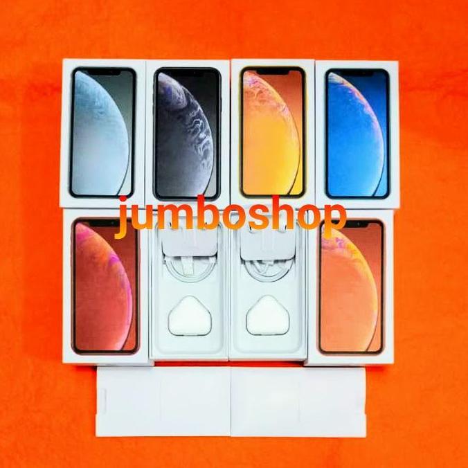 BOX DUS KOTAK IPHONE XR FULL SET FULLSET FREE IMEI RANDOM
