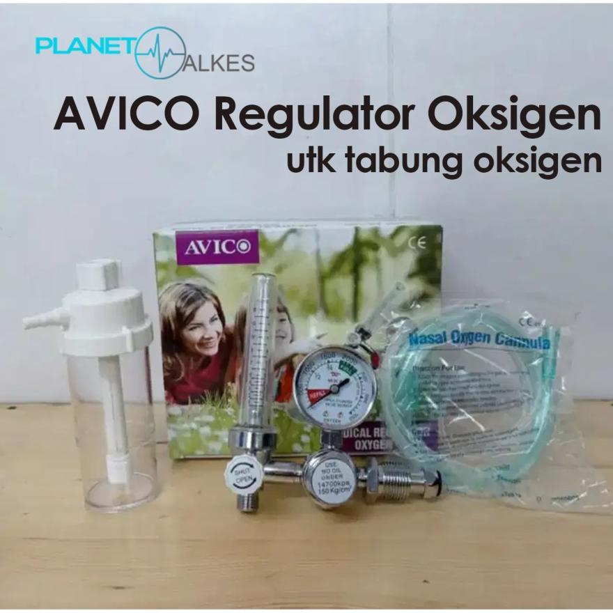 Regulator Oksigen Medis Murah AVICO, GEA, LOVIE, GENERAL CARE, LIFERESOURCSE Regulator Medis Tabung 
