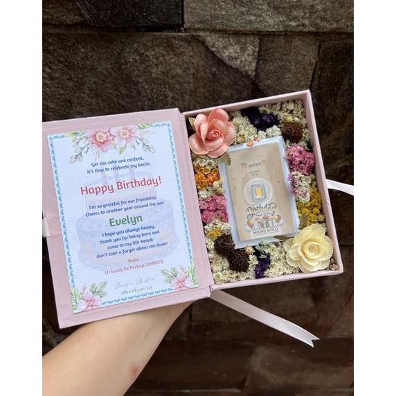 NEW rustic Gift hard box antam/box logam mulia/kotak Antam/hampers Emas/KADO GURU/kotak emas/kotak l