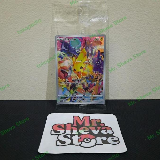 Terlaris Pikachu Promo Vstar Semesta Pokemon Tcg Indonesia