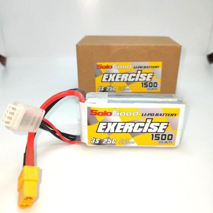 Baterai Lipo 3S 25C 1500 Mah 11V Exercise Ori
