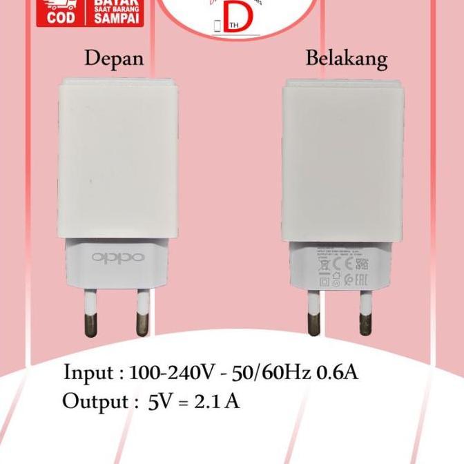 Charger Oppo Original Type C A16, A53, A5 2020, A7, A9 2020, A16s,