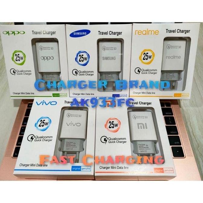 [Kita] Tc Travel Charger AK-933-FC 25W Fast Charging Micro Usb &