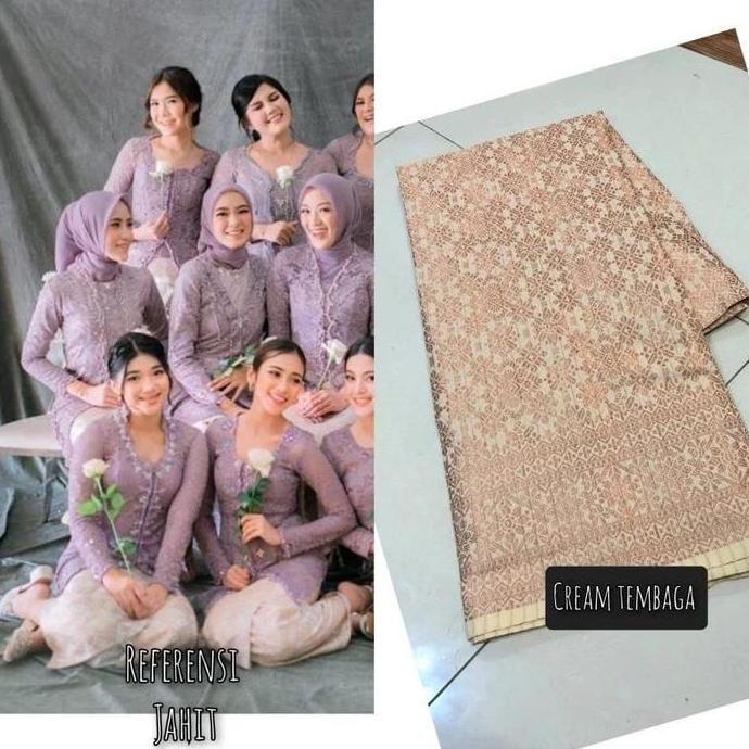 Rok songket // rok lilit songket siap pakai // rok bridesmaid // bawahan kebaya // Kain songket tenu