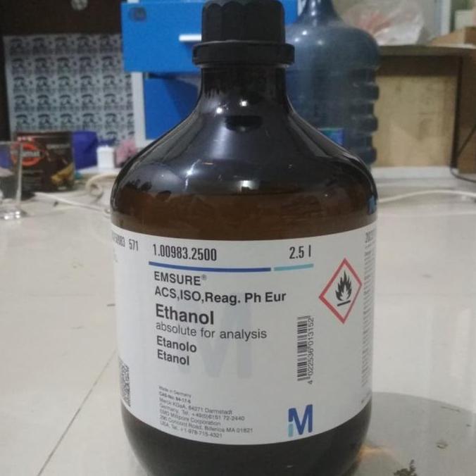 Ethanol Absolute Merck Ecer 1L New