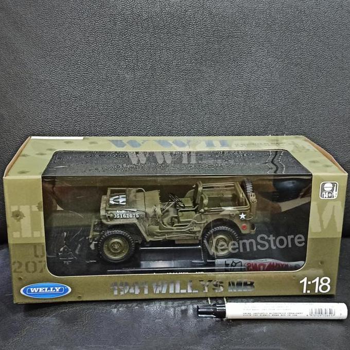 Die Cast 1:18 Jeep Willys MB '1941 [welly]