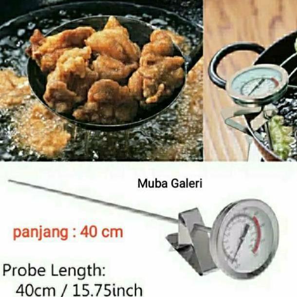 THERMOMETER MEKANIK ALAT UKUR SUHU PANAS KOPI-SUSU- GORENG PANAS