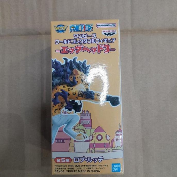WCF ONE PIECE EGGHEAD VOL 3 ROB LUCCI AWAKENING FIGURE