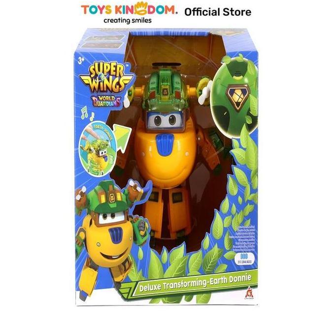 ALPHA GROUP ROBOT SUPERWINGS DELUXE TRANSFORM DONNIE 0922