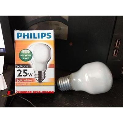 Lampu/Bohlam Philips Softone 25Watt