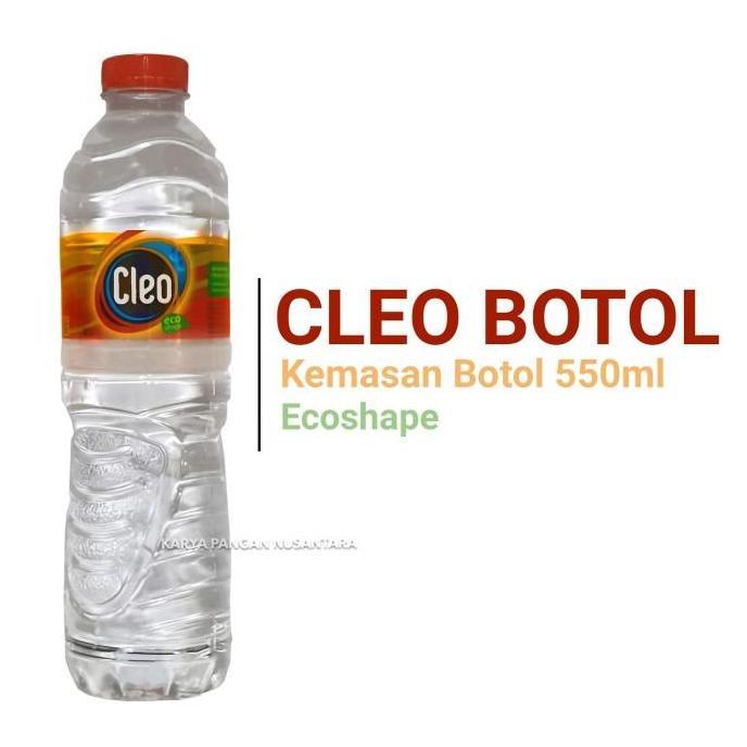 CLEO BOTOL ECO SHAPE 550ML AIR MINERAL CLEO ECOSHAPE 550 ML DUS 24